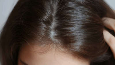 髪がペタンとしたら要注意！